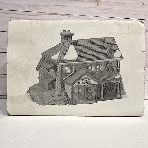 DEPARTMENT 56 - Bluebird Seed And Bulb - Heritage Village - New England Village - Picture 8 of 8